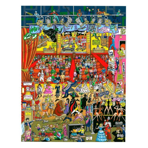 "Backstage Broadway" Artist Edition Image