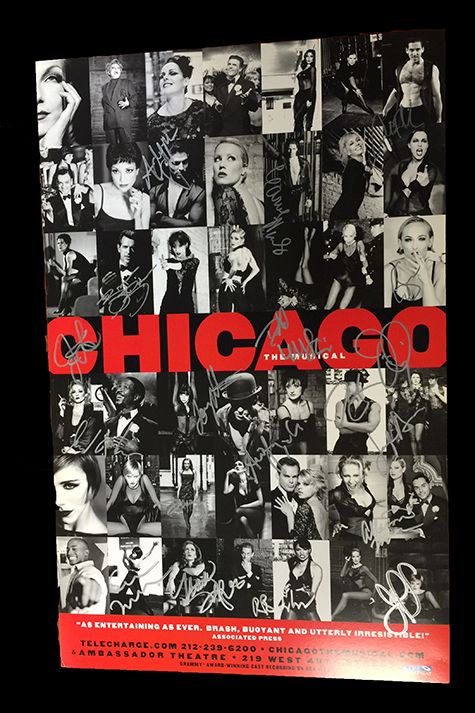 <em>Chicago</em> Signed Poster Image