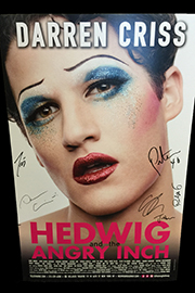 <em>Hedwig and the Angry Inch</em> Signed Poster by Darren Criss Image