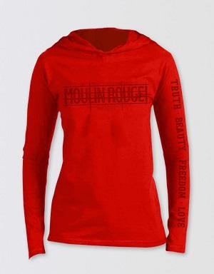 Moulin Rouge! The Musical Vintage Red Hoodie Image