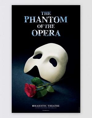 The Phantom of the Opera Broadway Poster Image