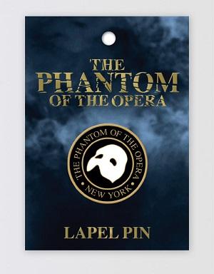 The Phantom of the Opera Broadway Lapel Pin Image