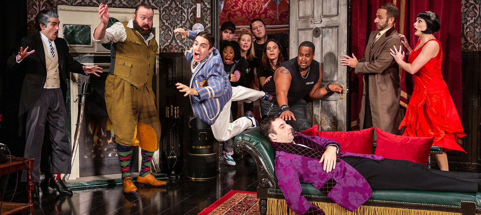 The Play That Goes Wrong production photo