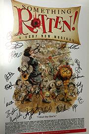 <em>Something Rotten!</em> Signed Poster Image