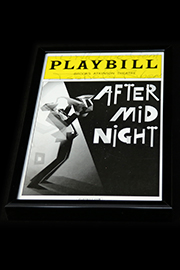 <em>After Midnight</em> Signed Playbill Image