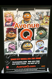 <em>Avenue Q</em> Signed Poster Image