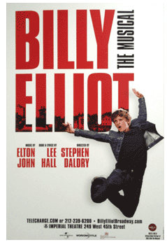Billy Elliot Poster (Broadway) Image