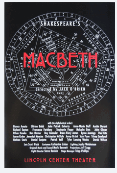 Macbeth (2013 Lincoln Center) Poster Image